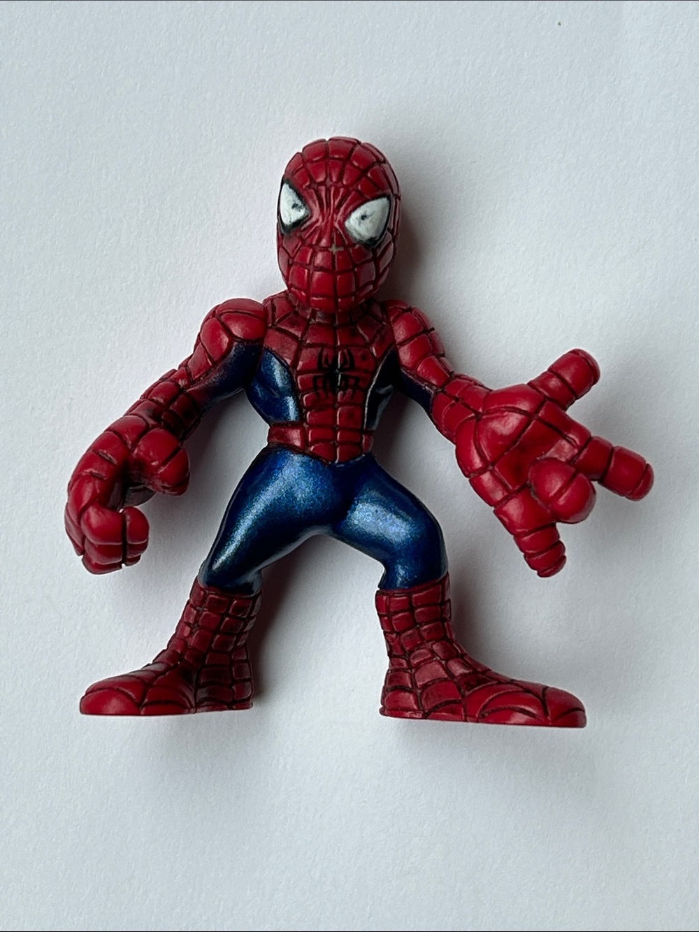 Marvel Spider-Man Red and Blue Mini Action Figure 2009